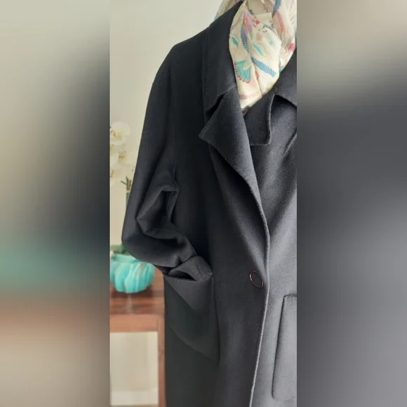 Autograph - Timeless Oversized Navy Coat - Picture 4 of 4